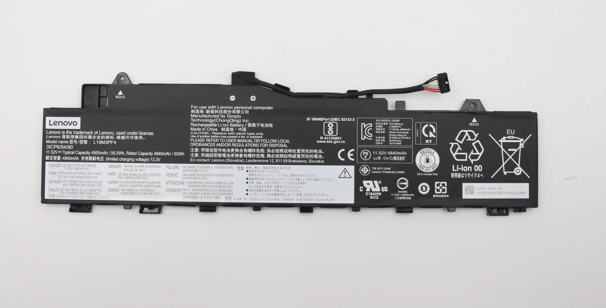 Lenovo ideapad Flex 5-14ITL05 L19M3PF3, L19M3PF4 Batarya Orijinal