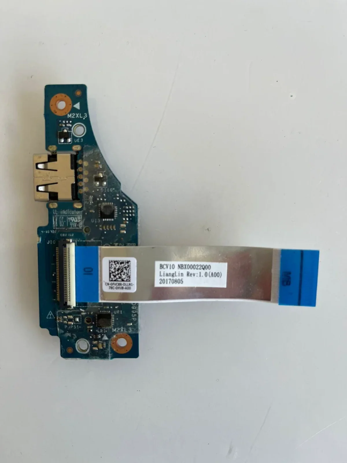 Dell Inspiron 7567 P65F P65F001 USB IO Board NBX00022Q00
