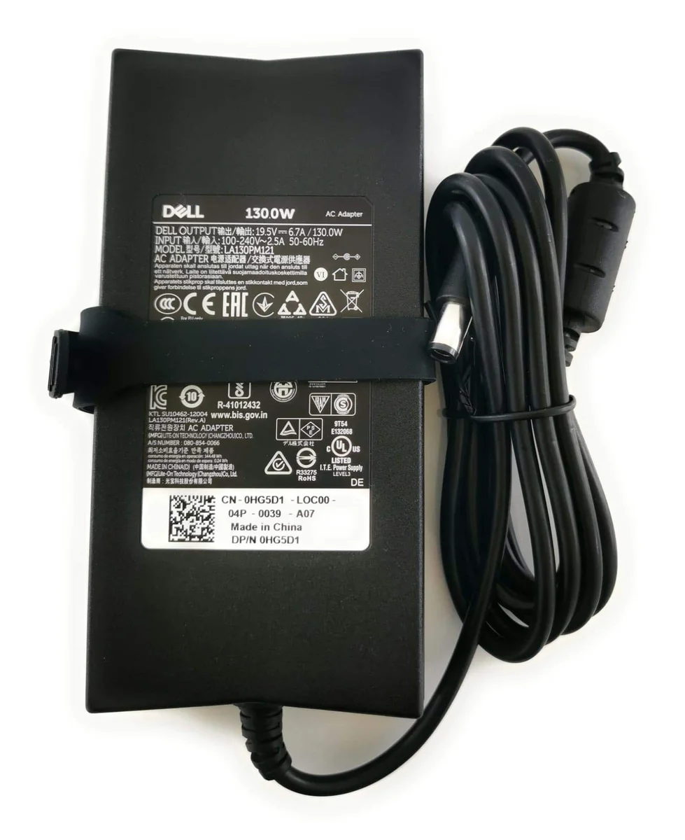 Dell 19.5V 6.7A 130W 7.4mm x 5.0mm (Pinli Uç) Notebook Adaptör