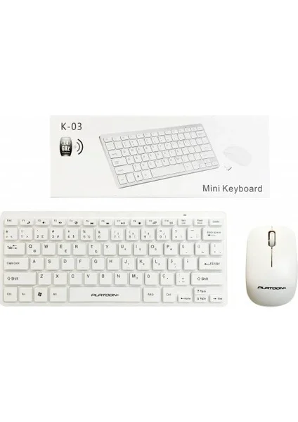 PL-395 MİNİ KABLOSUZ KLAVYE MOUSE SET
