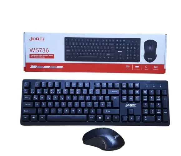 JEDEL WS736 KABLOSUZ KLAVYE MOUSE SET