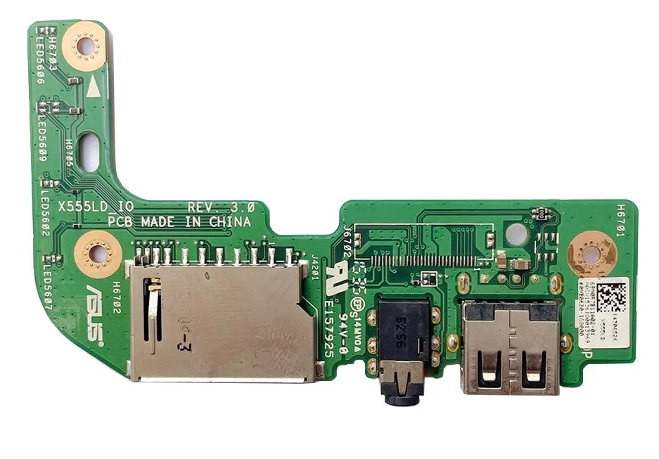 Asus X555 X555L X555LD X555LA X555DG K555 K555UB IO Board Usb X555LD_IO Rev 3.0